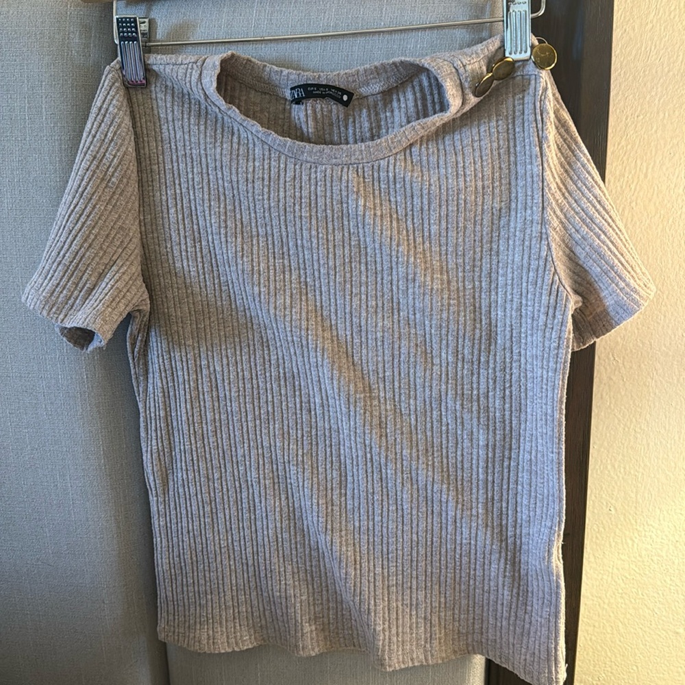 Zara cropped top
